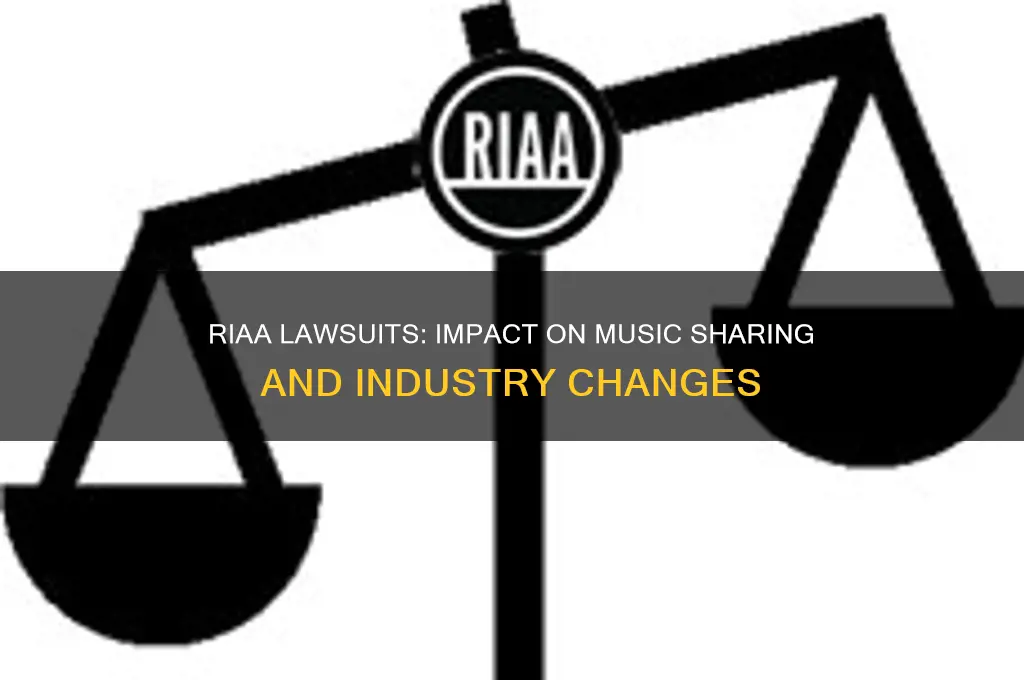 what was a result of the riaa