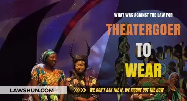 Unlawful Attire: What Theatergoers Couldn't Wear in History
