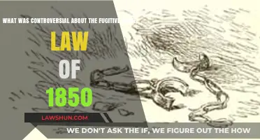 The Fugitive Slave Law of 1850: A Divisive and Controversial Act