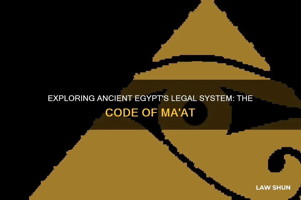 what was egypts code of law