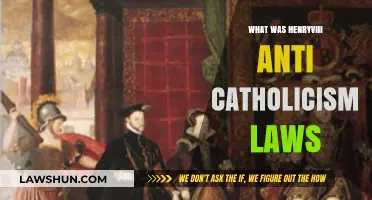 Henry VIII's Anti-Catholic Laws: Reformation and Religious Upheaval
