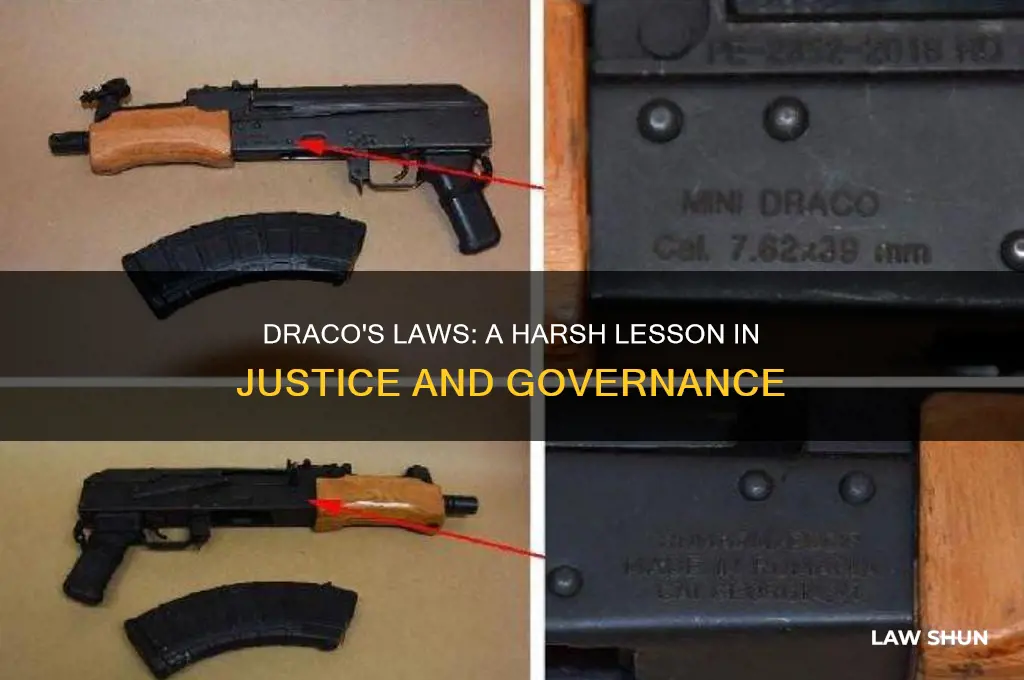 what was illustrated by the failure of draco