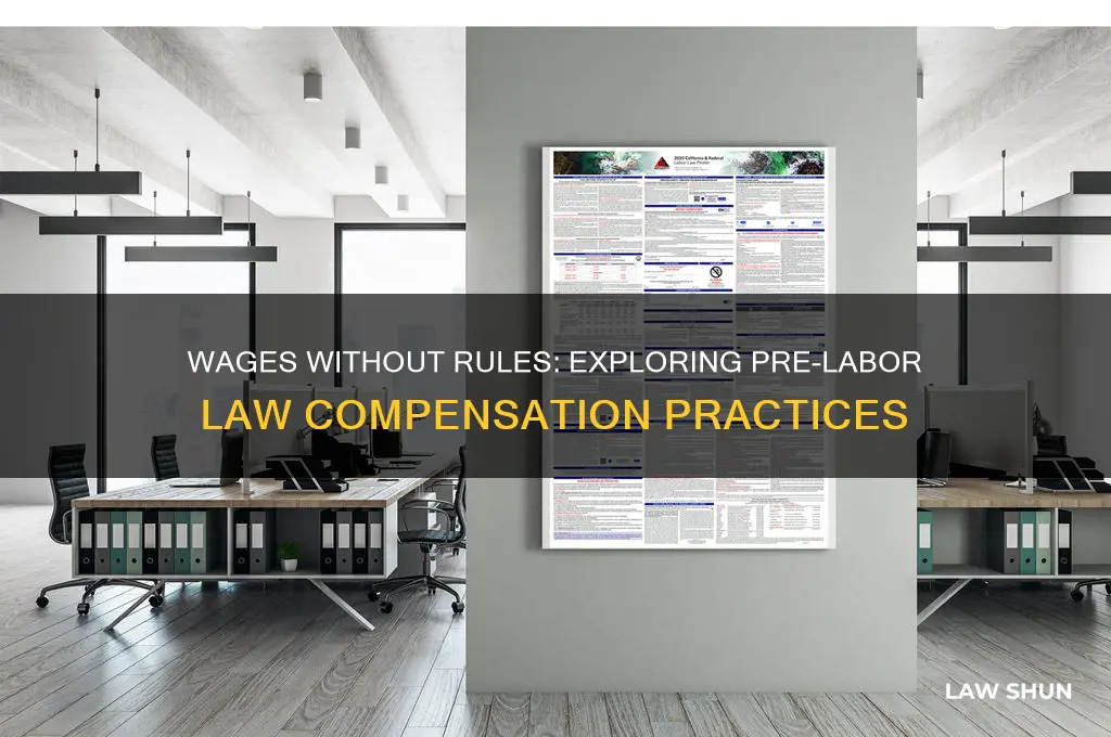 what was pay like before labor laws