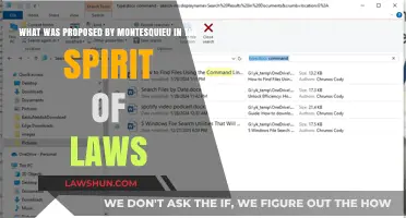 Montesquieu's Vision: Separation of Powers in 'The Spirit of Laws