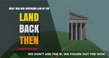 Unveiling the Supreme Law: A Historical Journey into Ancient Governance