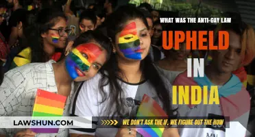 India's Anti-Gay Law: A Dark Chapter in History