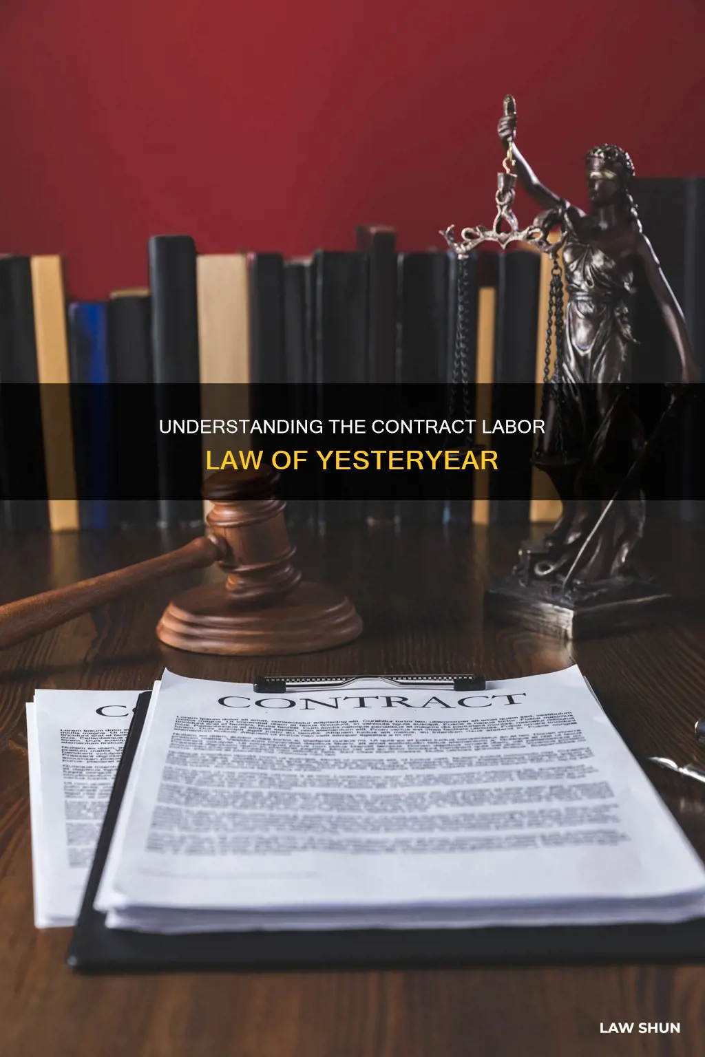 what was the contract labor law
