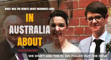 Australia's Marriage Laws Debate: Equality, Tradition, and Legal Reform Explained