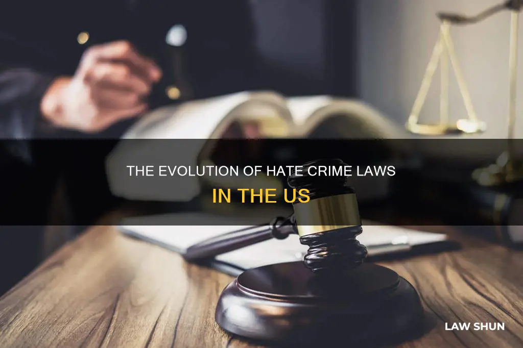 what was the first hate crimes law in us