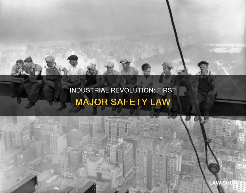 what was the first major industrial safety law