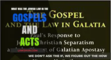 Jewish Law in the Gospels and Acts: Exploring Scriptural Legal Traditions