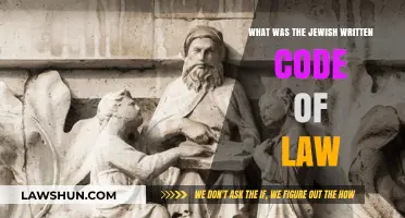 Exploring the Jewish Written Code of Law: The Torah's Legal Legacy