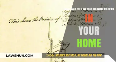 Quartering Soldiers: The Law That Allowed Troops in Private Homes