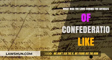 Articles of Confederation: Understanding the Legal Framework of Early America