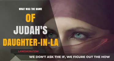 Unveiling the Mystery: Judah's Daughter-in-Law's Name Revealed