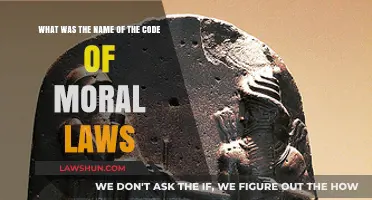 Unveiling the Ancient Code of Moral Laws: Its Name and Legacy