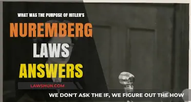 Hitler's Nuremberg Laws: Unraveling the Purpose and Impact on Society