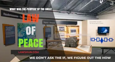 The Great Law of Peace: Uniting Nations, Fostering Harmony, and Shaping Governance