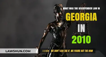 Georgia's 2010 Sex Offender Law: Understanding the Regulations and Restrictions