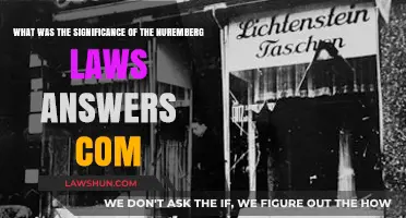 The Nuremberg Laws: Understanding Their Historical Impact and Significance