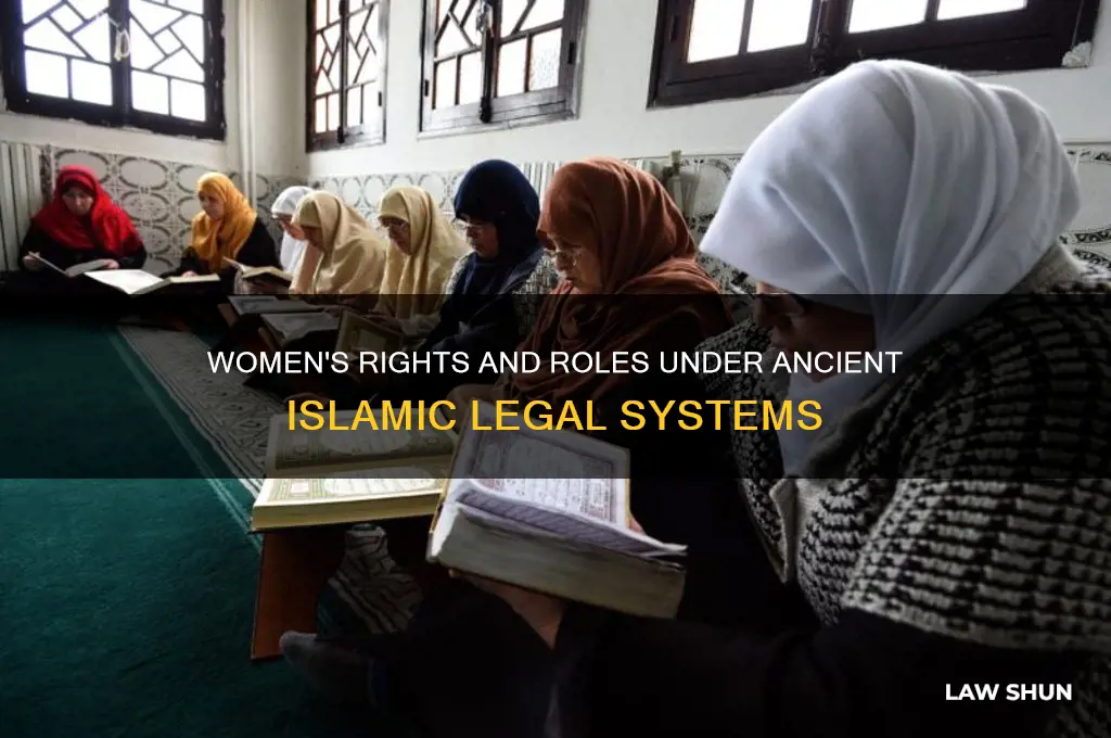 what was the status of women under ancient islamic laws
