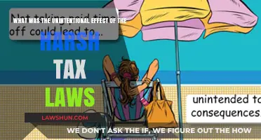 Harsh Tax Laws: Unforeseen Negative Impact