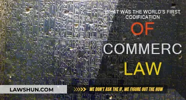 The World's Earliest Commercial Law Codification