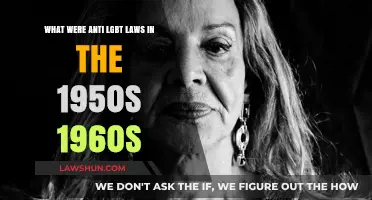 Unveiling the Dark Past: Anti-LGBT Laws of the 1950s-1960s