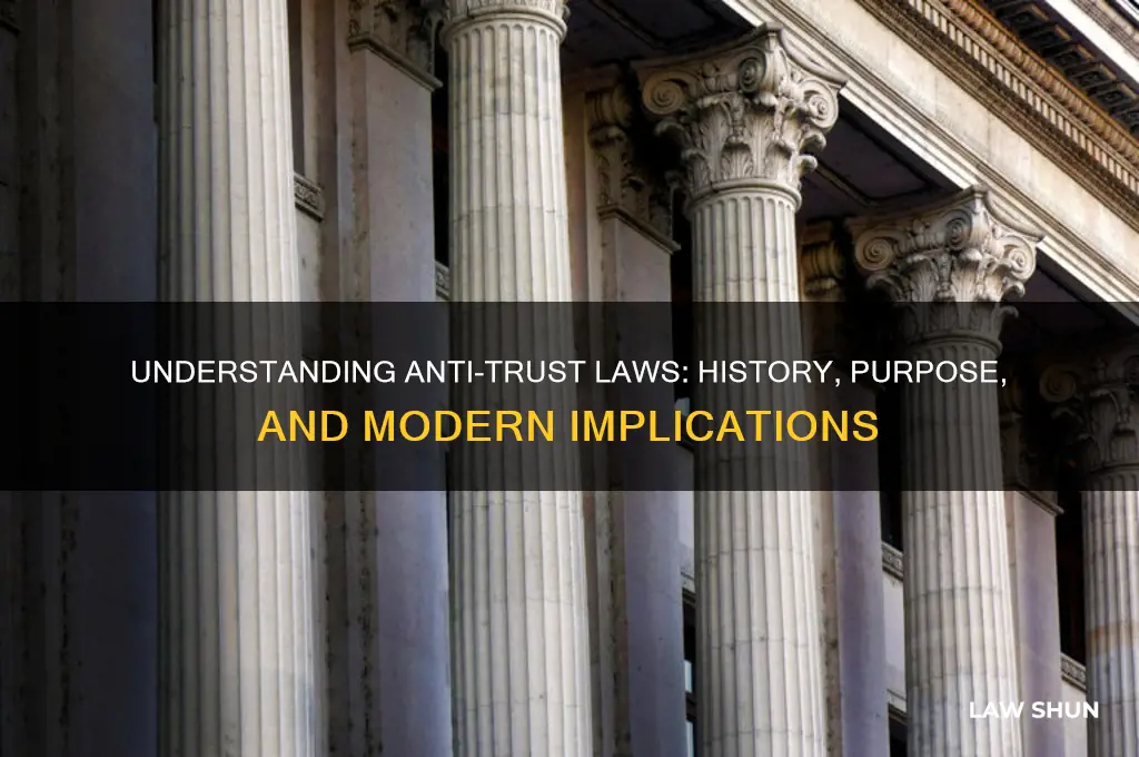 what were anti truest laws