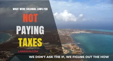 Colonial Tax Evasion: Laws and Punishments
