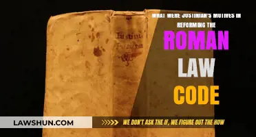 Justinian's Legal Legacy: Motives Behind Reforming the Roman Law Code