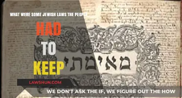 Ancient Jewish Laws: Exploring the Commandments and Traditions of the Faith