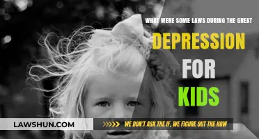 Great Depression Laws: How Kids Were Affected in Hard Times