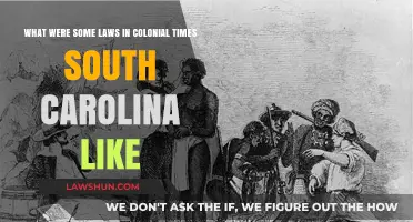 Colonial South Carolina: Unveiling the Legal Landscape of a Bygone Era
