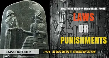 Hammurabi's Harshest Laws: Brutal Punishments and Unjust Consequences