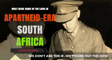Apartheid's Legal Framework: Exploring South Africa's Discriminatory Laws