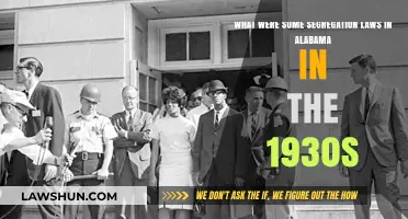 Alabama's Segregation Laws in the 1930s: A Dark History Revealed