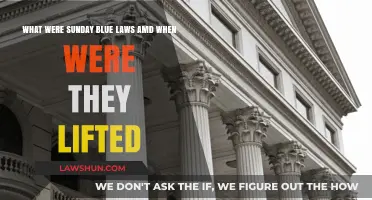 Sunday Blue Laws: History and Repeal Explained