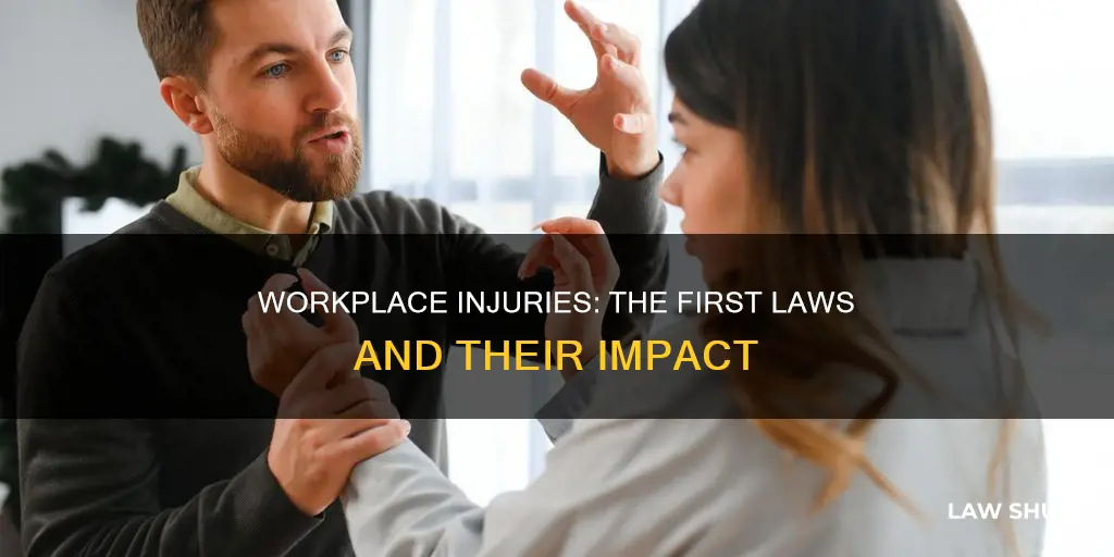 what were the first laws on workplace injuries