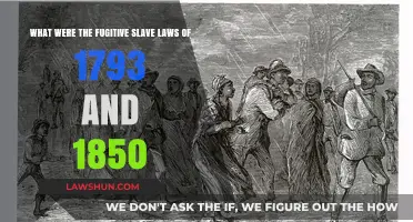 Fugitive Slave Laws: 1793 & 1850 - Impact and Legacy