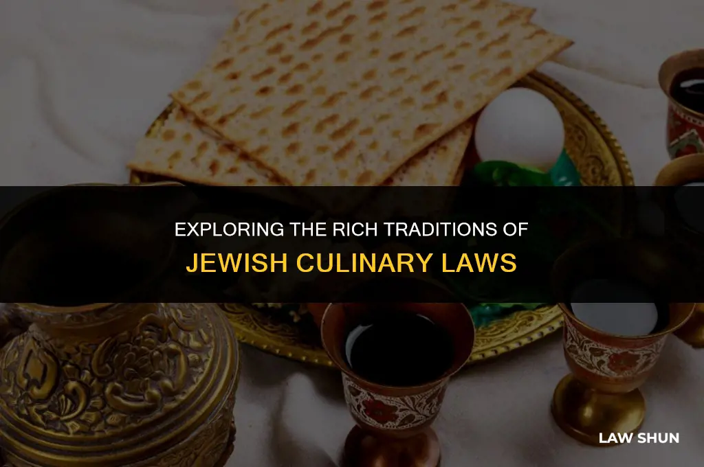 what were the jewish food laws