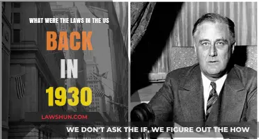 Exploring 1930s America: Laws, Policies, and Societal Norms Unveiled