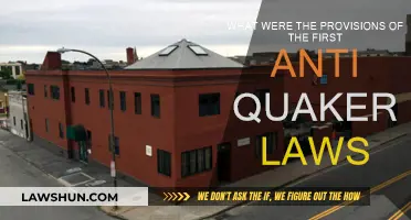 Earliest Anti-Quaker Laws: What Were the Provisions?