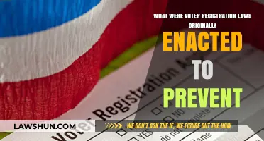 Preventing Voter Fraud: The Original Purpose of Registration Laws