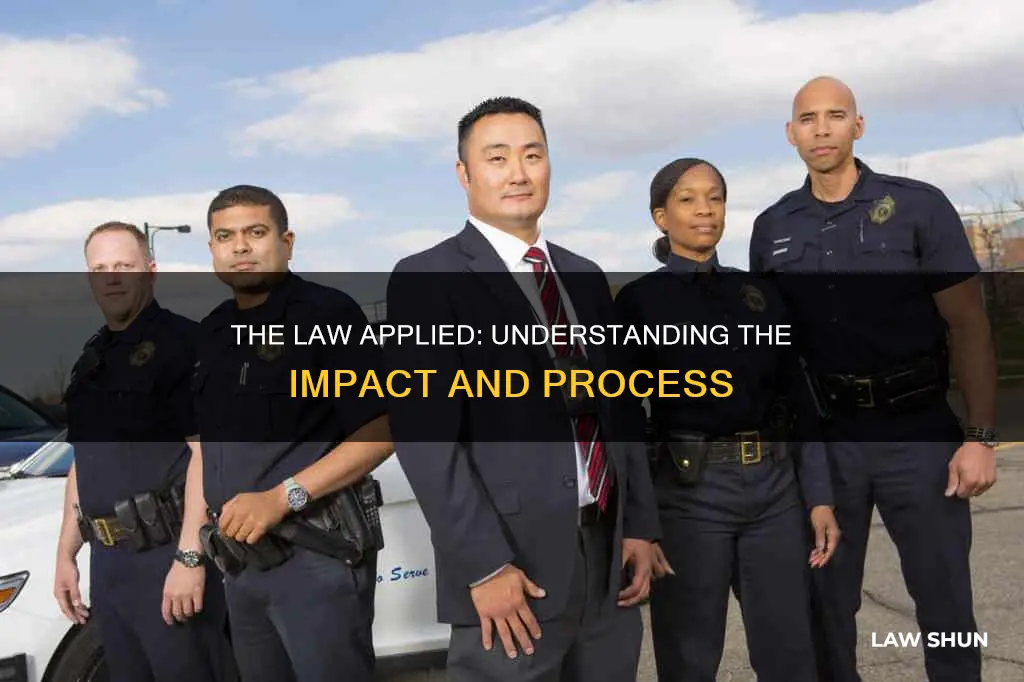 what when a law is applied