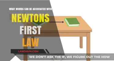 Newton's First Law: Words of Inertia and Motion