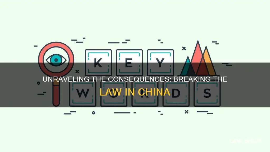 what would happen if you break the law in china