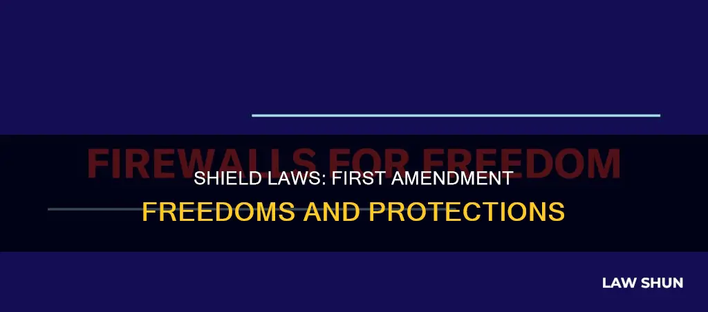 what would shield laws be under first amendment freedoms