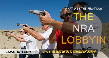 The NRA's First Lobbying Victory: A Historical Perspective