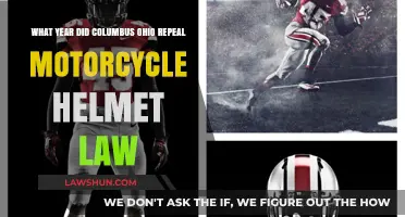 Ohio's Helmet Law Repeal: When Did Columbus Ditch the Mandate?